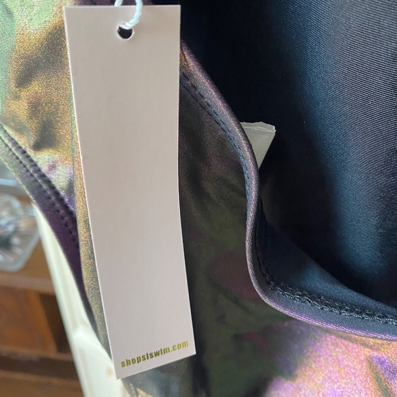 Sports Illustrated Iridescent Shine Swimsuit size 8 - Picture 9 of 16